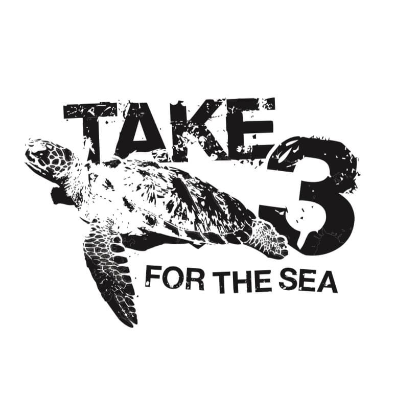 OCEAN TRIBE TEE ~ charity tee for Take 3 for the Sea
