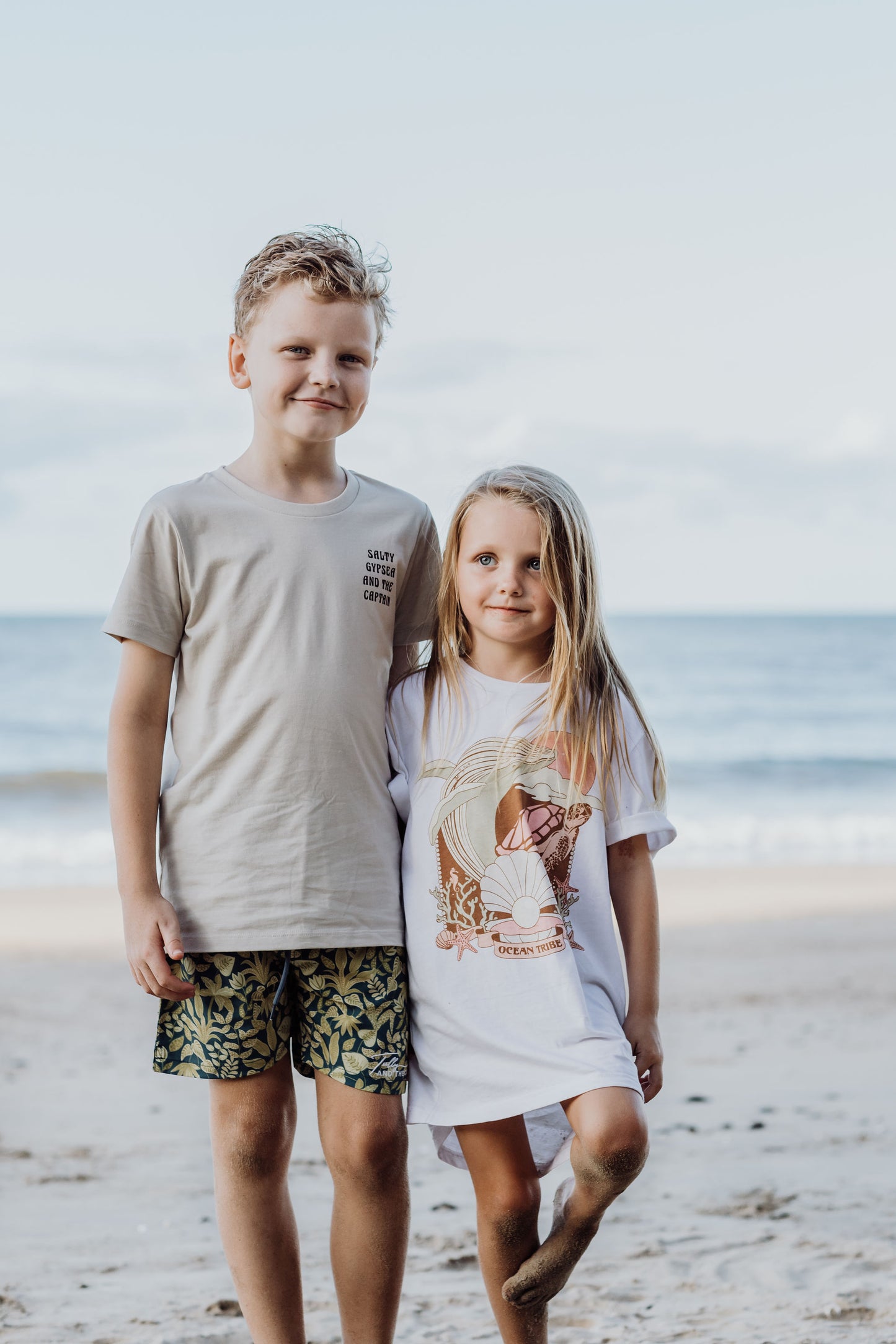 OCEAN TRIBE TEE ~ charity tee for Take 3 for the Sea
