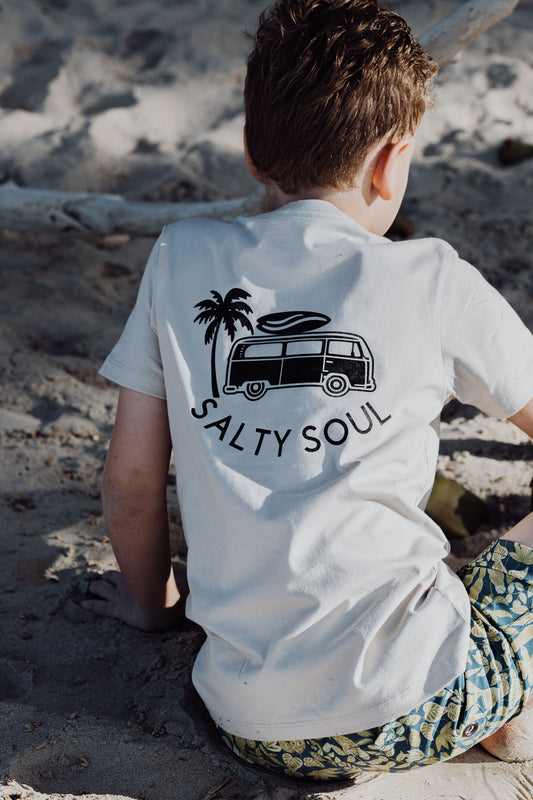 SALTY SOUL TEE ~ sand